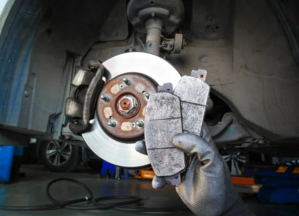 Changed brake pads